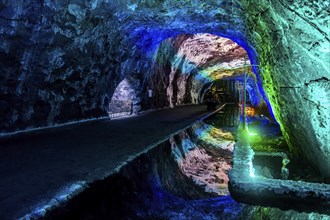 Salt mine of Nemocon, Colombia, South America