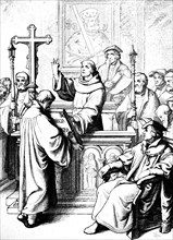 Martin Luther is solemnly conferred the degree of Doctor of Holy Scripture by Karlstadt in 1512,