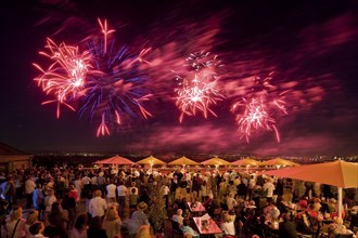 Fireworks for the 3rd Dresden Castle Night