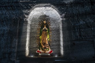 Salt cathedral of Zipaquira, Colombia, South America