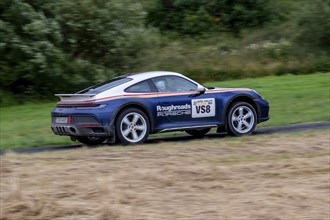 ADAC Eifel Rally Festival 2023, Porsche 911 Dakar, Vulkaneifel, Rhineland-Palatinate, Germany,