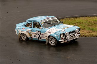 ADAC Eifel Rally Festival 2023, Ford Escort RS 1600, Vulkaneifel, Rhineland-Palatinate, Germany,