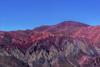 Cerro de 14 colores, Mountains of 14 Colours, Andes, altitude 4350m, Quebrada de Humahuaca, Valley