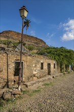 Buildings in picturesque old town of Ciudad Velha. Cidade Velha. Santiago. Cabo Verde. Africa