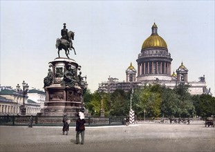 Equestrian Statue of Peter the Great, The Brazen Horseman, St. Isaac's Park and St. Isaac's