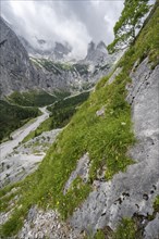 Höllental, Wetterstein Mountains, Garmisch-Patenkirchen, Bavaria, Germany, Europe