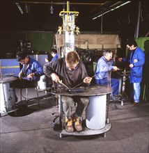 DEU, Germany: The historical slides from the times 80-90s . a.o. Iserlohn. Vocational Training