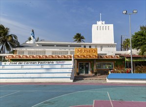 Church and museum, Isla Mujeres, Caribbean Coast, Cancun, Quintana Roo, Mexico, Central America