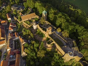 Stolpen Castle in spring