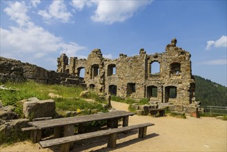 Oybin Castle and Monastery Ruins