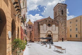 Cathedral di Santa Chiara d'Assisi, Iglesias, Sardinia, Italy, Iglesias, Sardinia, Italy, Europe