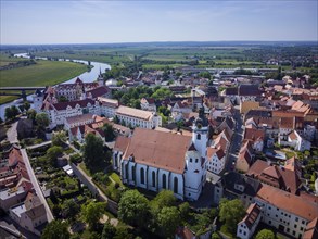 Torgau with Hartenfels Castle and St. Mary's Church