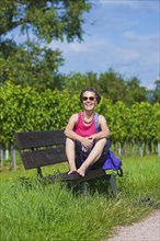 Tourist at the Proschwitz winery