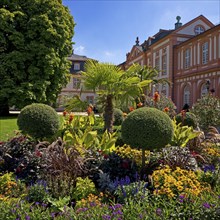 Biebrich Palace from the palace park side, Wiesbaden, Hesse, Germany, Europe