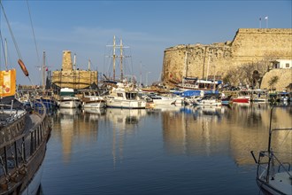 Kyrenia or Girne Port and Fortress, Turkish Republic of Northern Cyprus