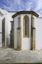 Se Cathedral, Patio, Inner courtyard, Faro, Algarve, Portugal, Europe