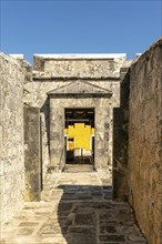 Spanish colonial military architecture, Fort San Jose el Alto, Campeche, State of Campeche, Mexico,