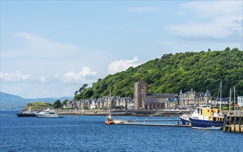 Oban Bay and Marina, Oban, Argyll and Bute, Scotland, UK