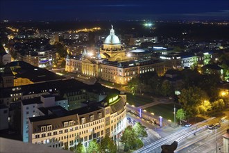 Leipzig View of the Former Imperial Court of Justice from the Town Hall Tower