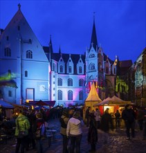 Medieval market at the Albrechtsburg in Meissen