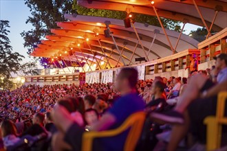 The Film Nights on the banks of the Elbe are Germany's largest open-air cinema festival. They have