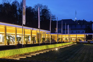 The Saxon State Spa Bad Elster has installed an impressive lighting system. A fascinating world of