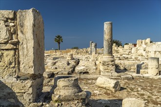 Ruins of the ancient Greek-Roman city of Kourion, Episkopi, Cyprus, Europe