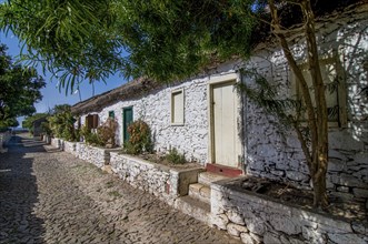 Buildings in picturesque old town of Ciudad Velha. Cidade Velha. Santiago. Cabo Verde. Africa