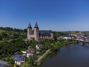 Rochlitz Castle with St. Peter's Church