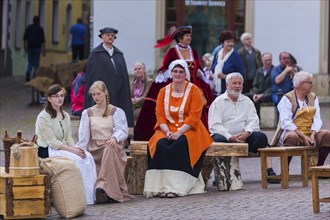 This year's Living Canaletto Picture was re-enacted on Friday, 25 April 2014, 3 pm for approx. 2