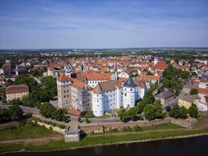 Torgau with Hartenfels Castle