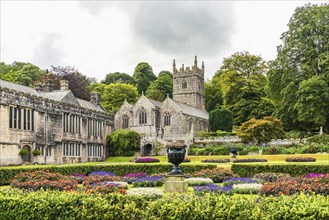 Church in Lanhydrock House and Garden, Bodmin, Cornwall, England, UK