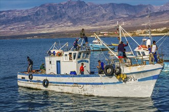 Fisher port. San Vincente. Mindelo. Cabo Verde. Africa