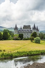 Inveraray Castle, Clan Campbell, Loch Fyne, Argyll, Scotland, UK