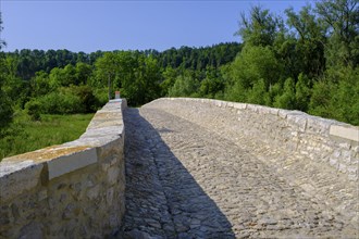 Roman bridge, Kinding, Upper Bavaria, Altmühltal nature park Park, Bavaria, Germany, Europe