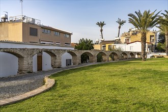 Old aqueduct in Nicosia, Cyprus, Europe