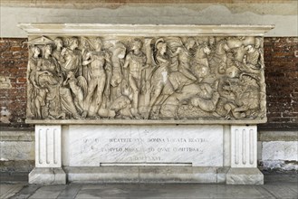 The Roman Phaedra Hippolytus Sarcophagus, Sarcofago romano, Fedra e Ippolito, 2nd c., Antiquity,