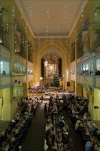 Club night shift in Freiberg at the Nikolaikirche concert and conference hall