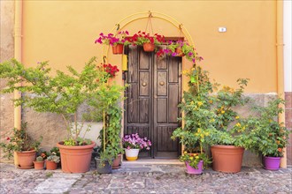 Old Town of Bosa, Oristano Province, Sardinia, Italy, Bosa, Sardinia, Italy, Europe