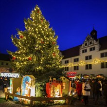 Christmas market in Torgau