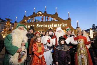 The Striezelmarkt, which has been held since 1434, is the oldest Christmas market in Germany and