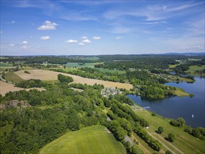 The Pöhl dam is the second largest dam in Saxony in terms of storage capacity and the third largest