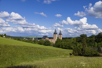 Rochlitz Castle is located in the west of the town of Rochlitz above the Zwickauer Mulde river in