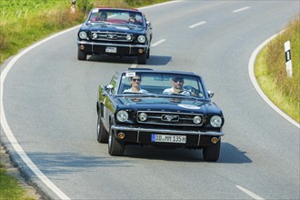 A drive for vintage vehicles. Skilful handling of the vehicle, finding the route by means of the