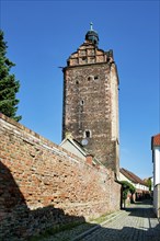 Hallescher Turm, Delitzsch, Saxony, Germany, Europe
