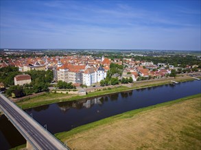 Torgau with Hartenfels Castle