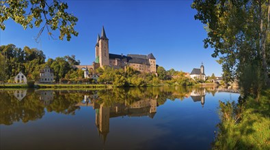 Rochlitz Castle on the Zwickauer Mulde