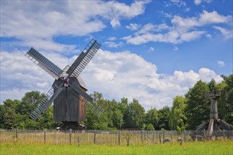 Bad Düben Summer Field Windmill