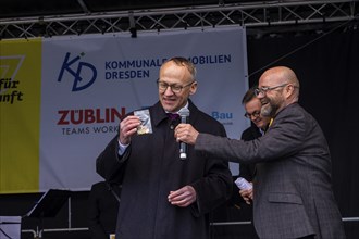 Laying of the foundation stone for the new administration centre