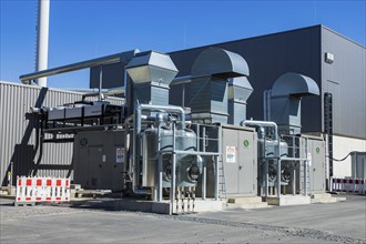 The MVV Dresden GmbH fermentation plant built in 2017. Every year, 25, 000 tonnes of biowaste from